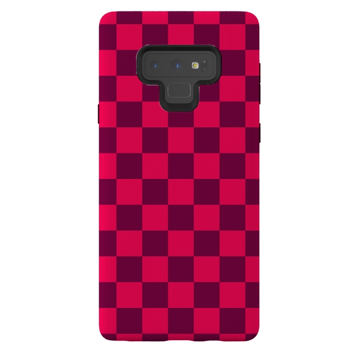 Galaxy Note 9 StrongFit Checkered Pattern IV by Art Design Works