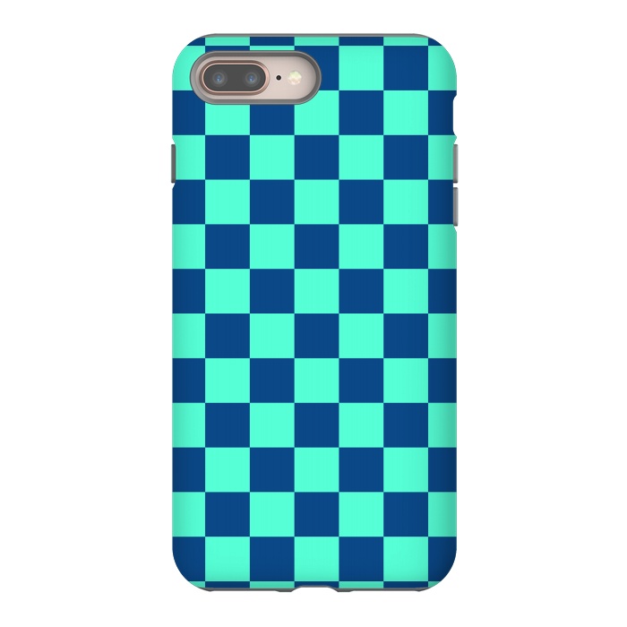 iPhone 7 plus StrongFit Checkered Pattern VI by Art Design Works