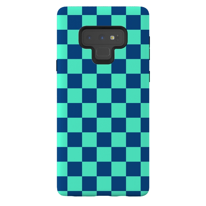 Galaxy Note 9 StrongFit Checkered Pattern VI by Art Design Works