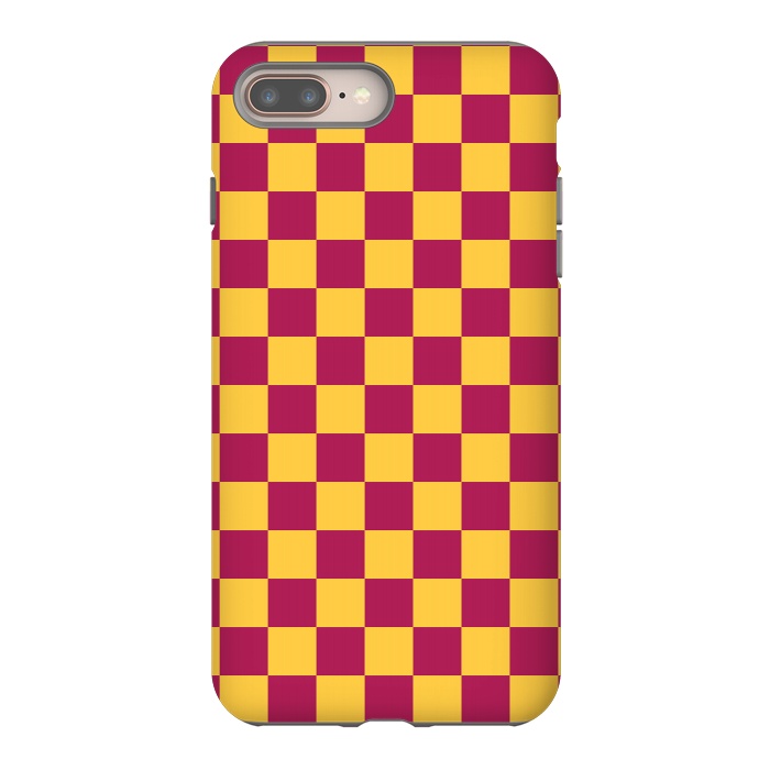 iPhone 7 plus StrongFit Checkered Pattern VII by Art Design Works