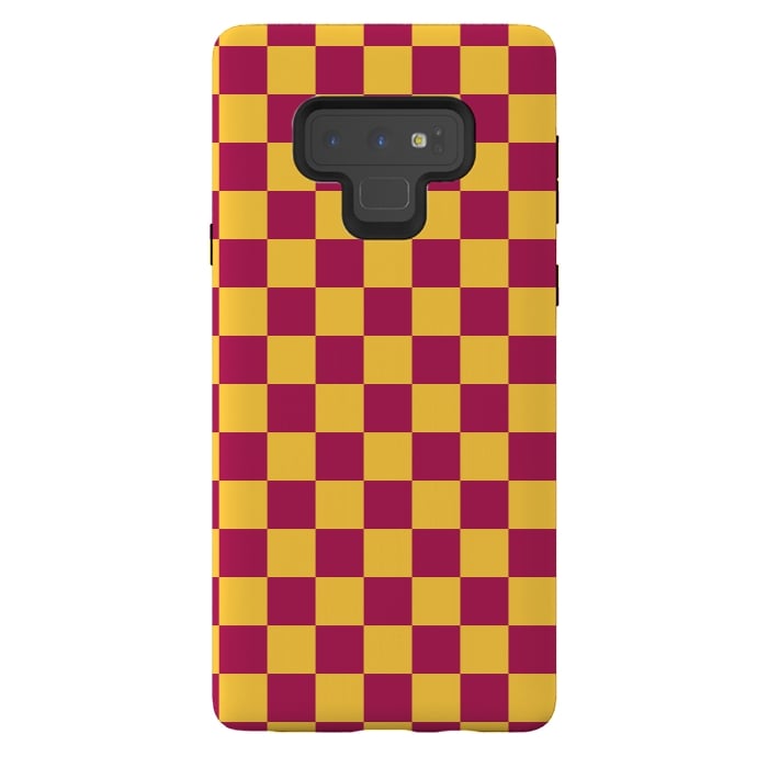 Galaxy Note 9 StrongFit Checkered Pattern VII by Art Design Works