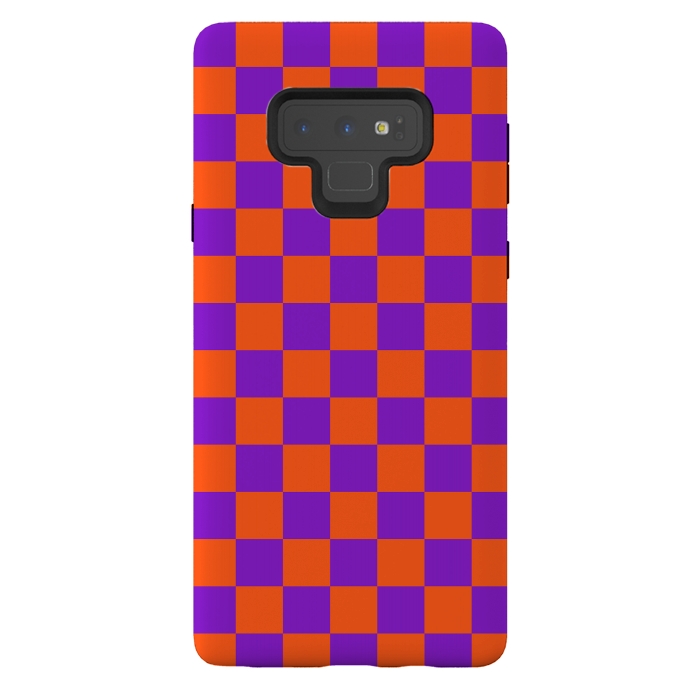Galaxy Note 9 StrongFit Checkered Pattern VIII by Art Design Works