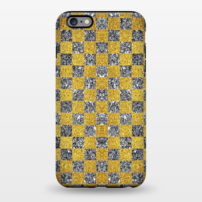 iPhone 6/6s plus StrongFit Checkered Pattern X by Art Design Works