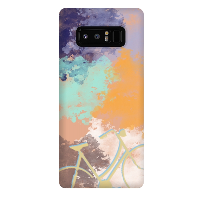 Galaxy Note 8 StrongFit Bicycle colors by Mariana Socorro