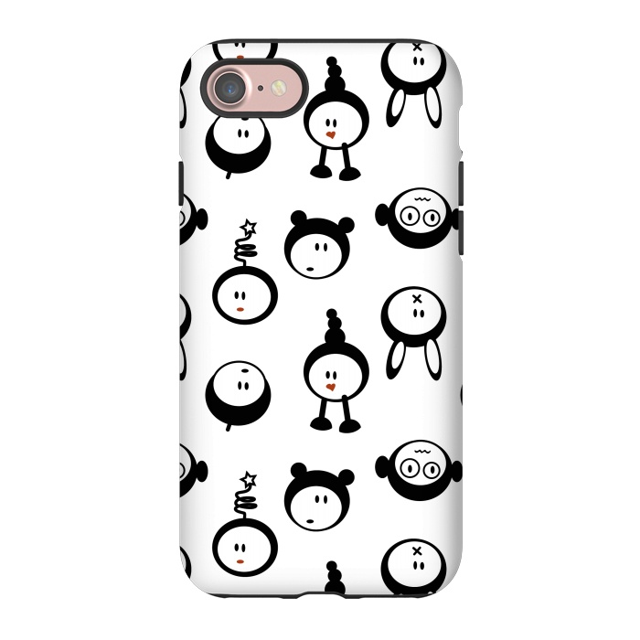 iPhone 7 StrongFit Cute monsters by Martina