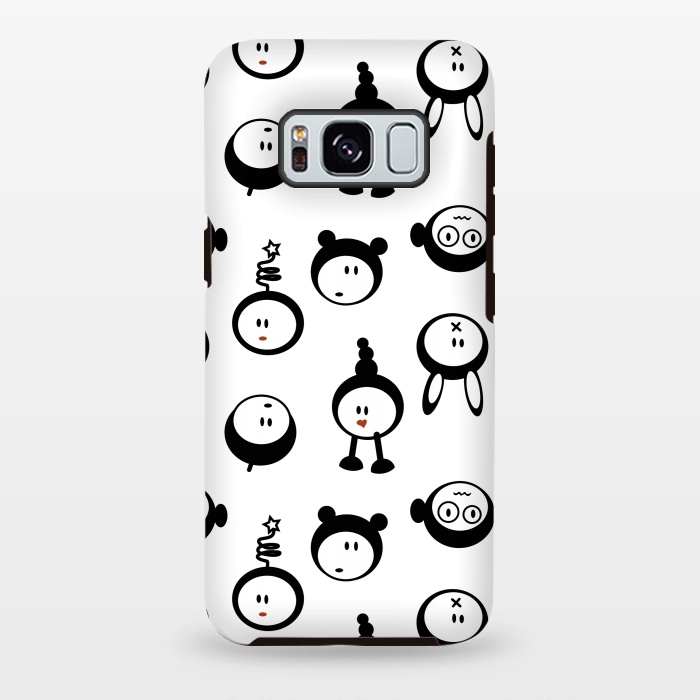 Galaxy S8 plus StrongFit Cute monsters by Martina