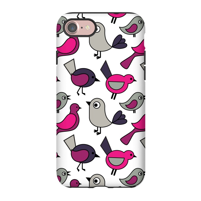 iPhone 7 StrongFit Cute birds by Martina