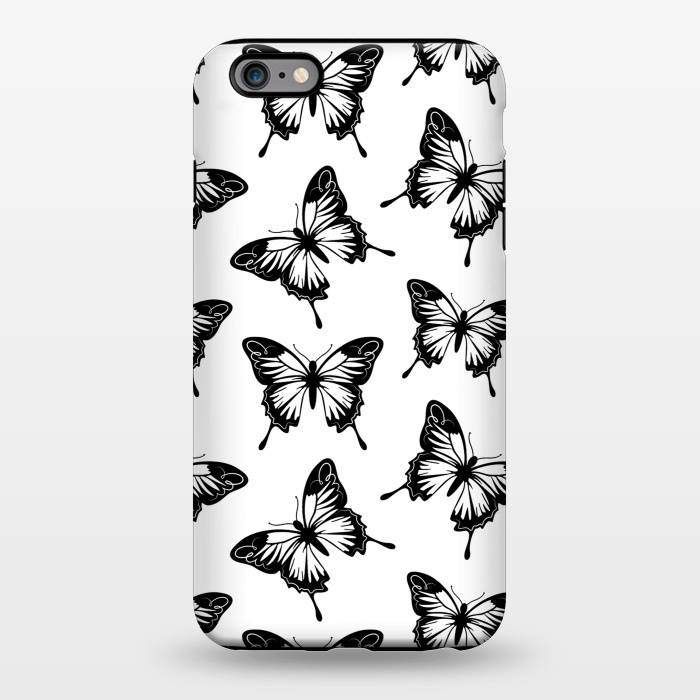 iPhone 6/6s plus StrongFit Elegant butterflies by Martina