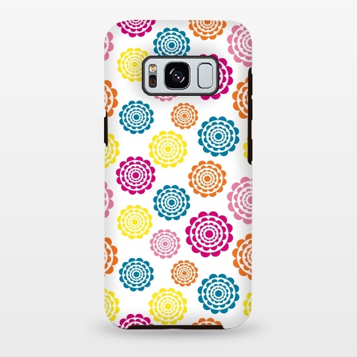 Galaxy S8 plus StrongFit Bright Flowers by Martina