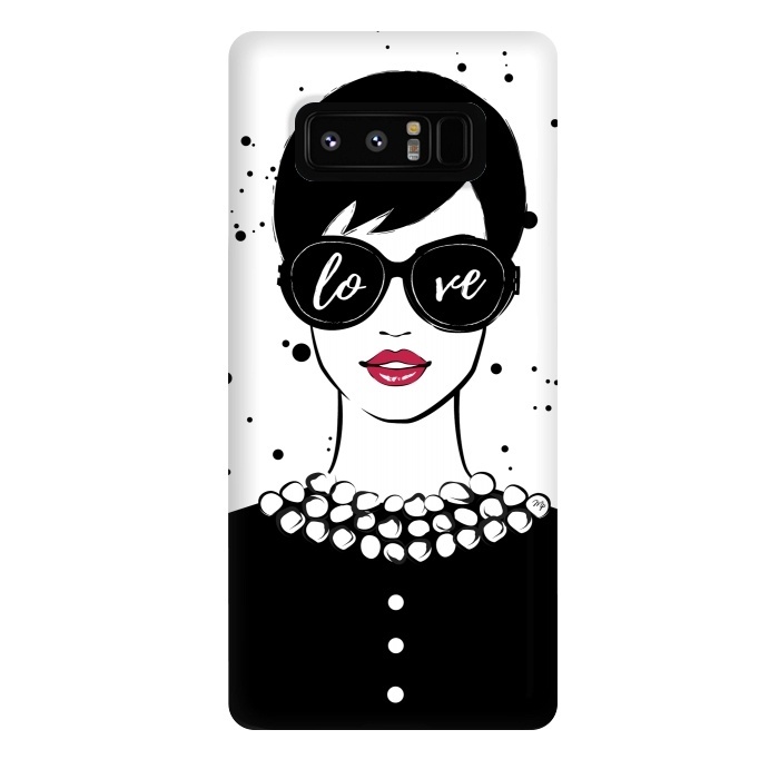 Galaxy Note 8 StrongFit Love Girl by Martina