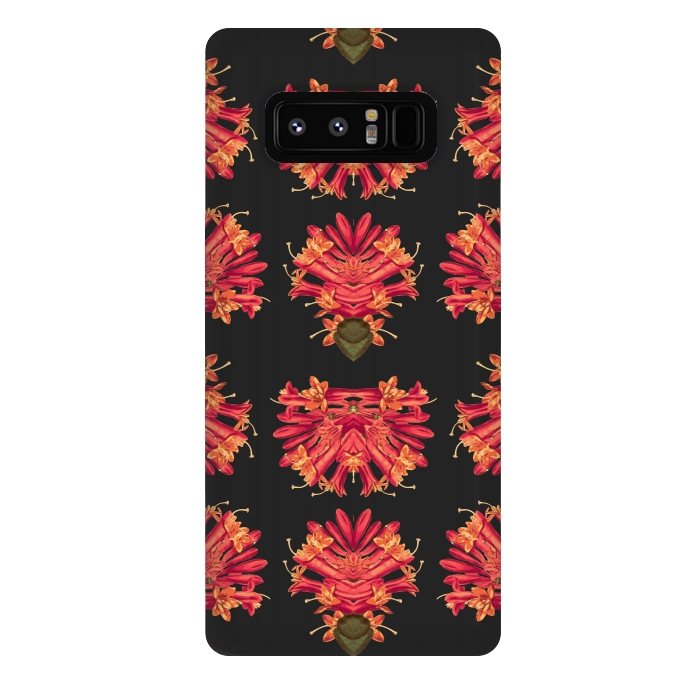 Galaxy Note 8 StrongFit Pink Honeysuckle by Zala Farah
