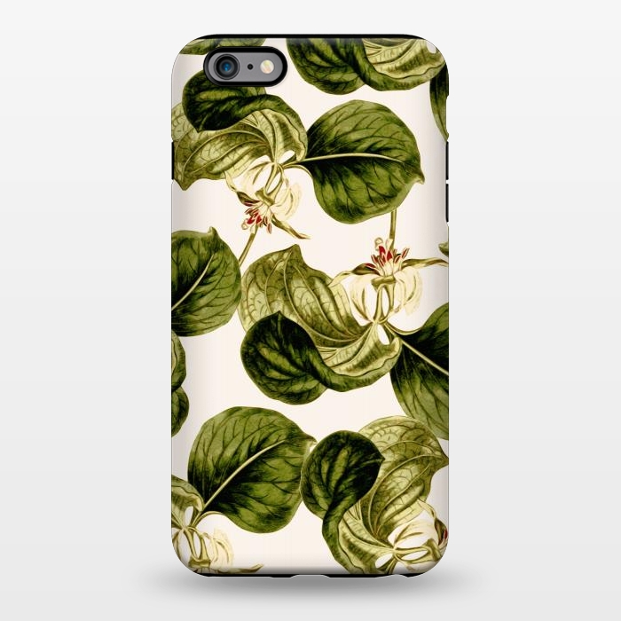 iPhone 6/6s plus StrongFit Botany Leaf Pattern  by Zala Farah