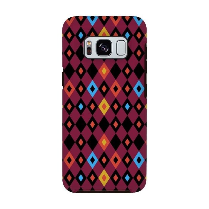 Galaxy S8 StrongFit Rhombus Pattern 2 by Bledi