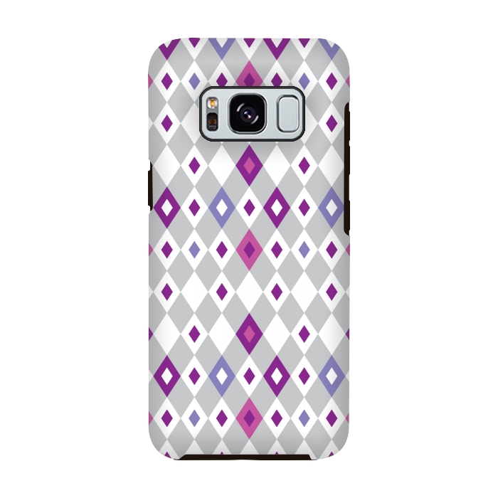 Galaxy S8 StrongFit Rhombus Pattern 3 by Bledi