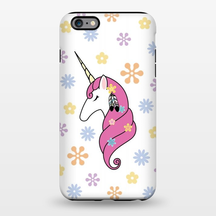 iPhone 6/6s plus StrongFit Hippie Unicorn by Laura Nagel