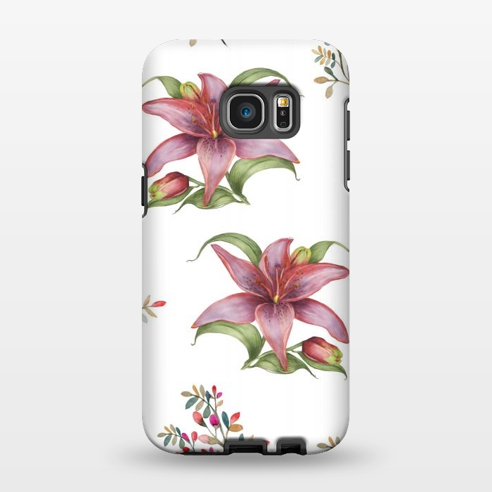 Galaxy S7 EDGE StrongFit Queen Lily by Creativeaxle