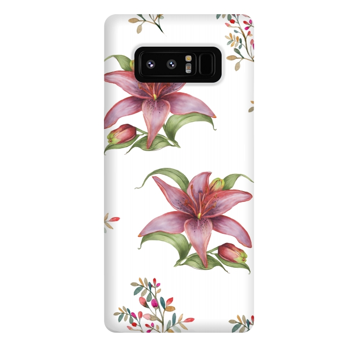Galaxy Note 8 StrongFit Queen Lily by Creativeaxle