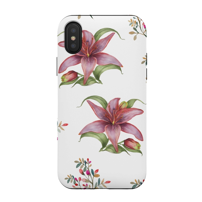 iPhone Xs / X StrongFit Queen Lily by Creativeaxle