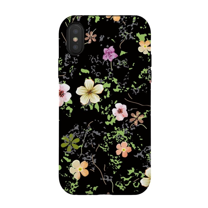 iPhone Xs / X StrongFit The small jungle by Bledi