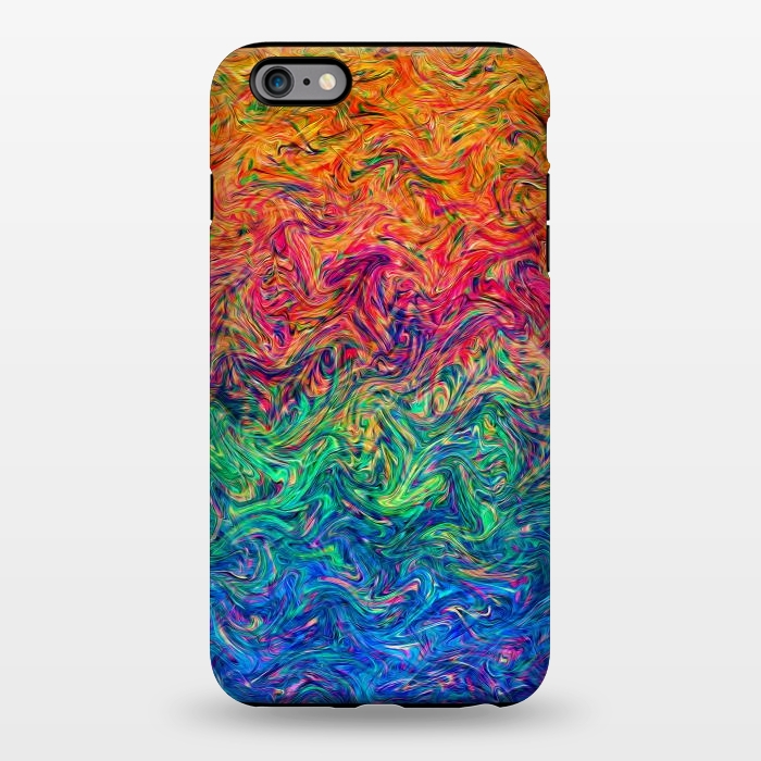 iPhone 6/6s plus StrongFit Fluid Colors G249 by Medusa GraphicArt