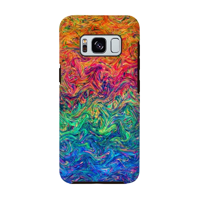 Galaxy S8 StrongFit Fluid Colors G249 by Medusa GraphicArt