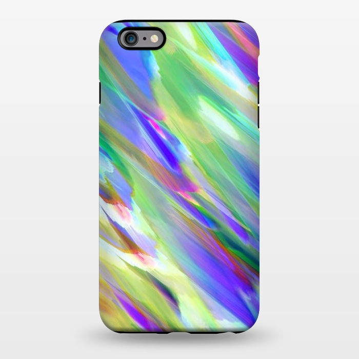iPhone 6/6s plus StrongFit Colorful digital art splashing G401 by Medusa GraphicArt