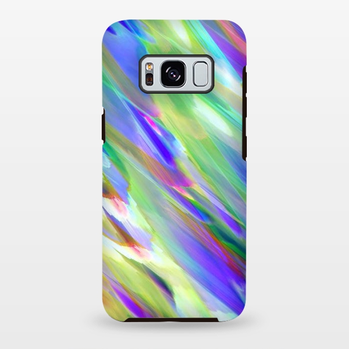 Galaxy S8 plus StrongFit Colorful digital art splashing G401 by Medusa GraphicArt