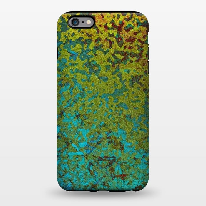 iPhone 6/6s plus StrongFit Colorful Corroded Background G292 by Medusa GraphicArt
