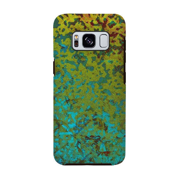 Galaxy S8 StrongFit Colorful Corroded Background G292 by Medusa GraphicArt