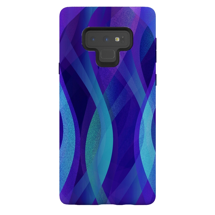 Galaxy Note 9 StrongFit Abstract background G143 by Medusa GraphicArt