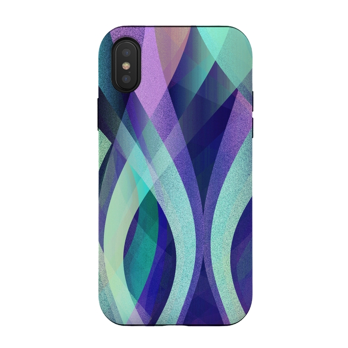 iPhone Xs / X StrongFit Abstract background G142 by Medusa GraphicArt