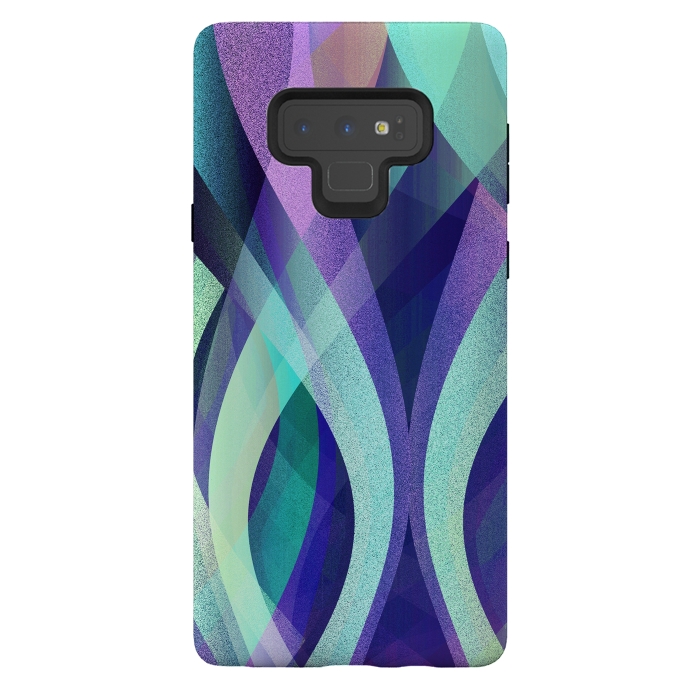 Galaxy Note 9 StrongFit Abstract background G142 by Medusa GraphicArt