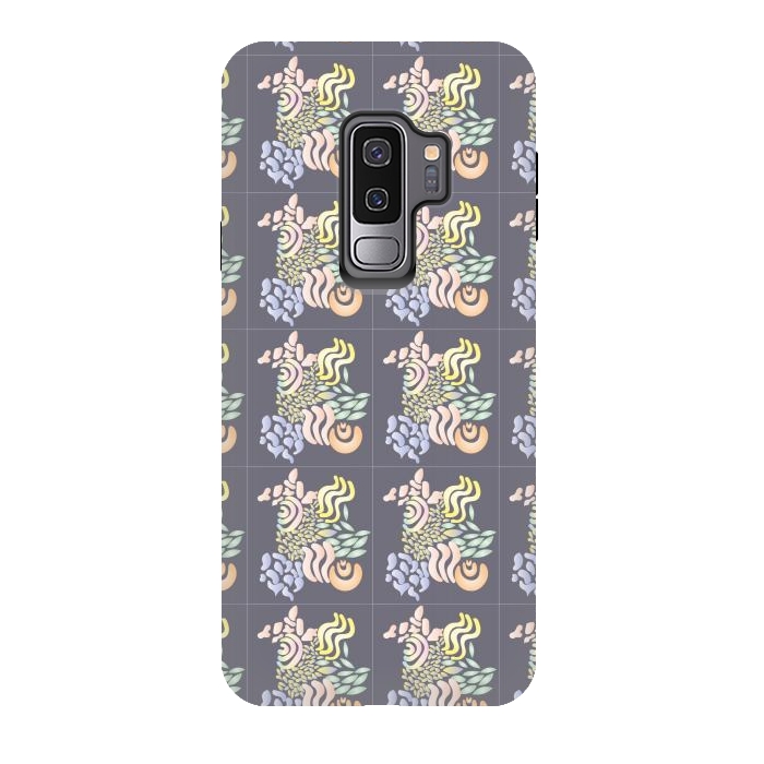 Galaxy S9 plus StrongFit Mix Flowers by Merveilleux Clement