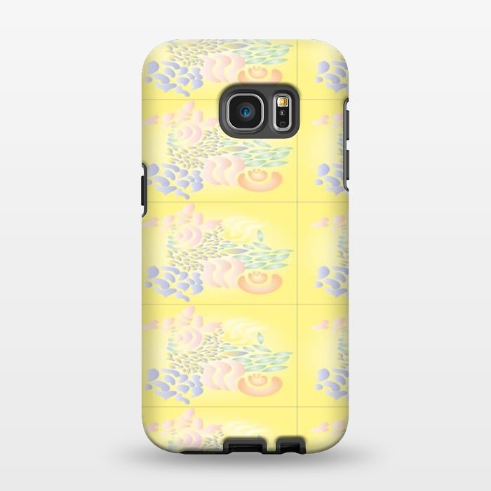 Galaxy S7 EDGE StrongFit Yellow Secret by Merveilleux Clement
