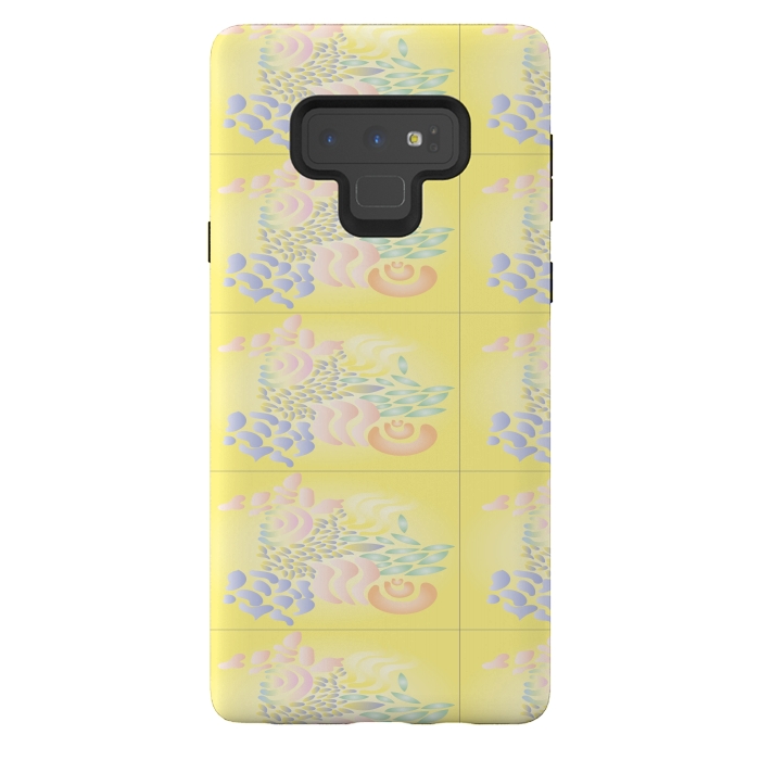 Galaxy Note 9 StrongFit Yellow Secret by Merveilleux Clement