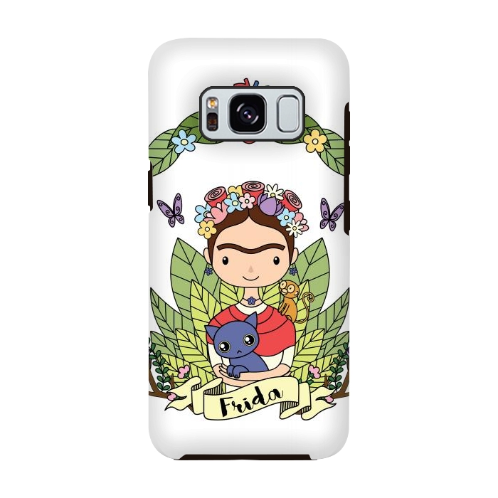 Galaxy S8 StrongFit Frida by Laura Nagel