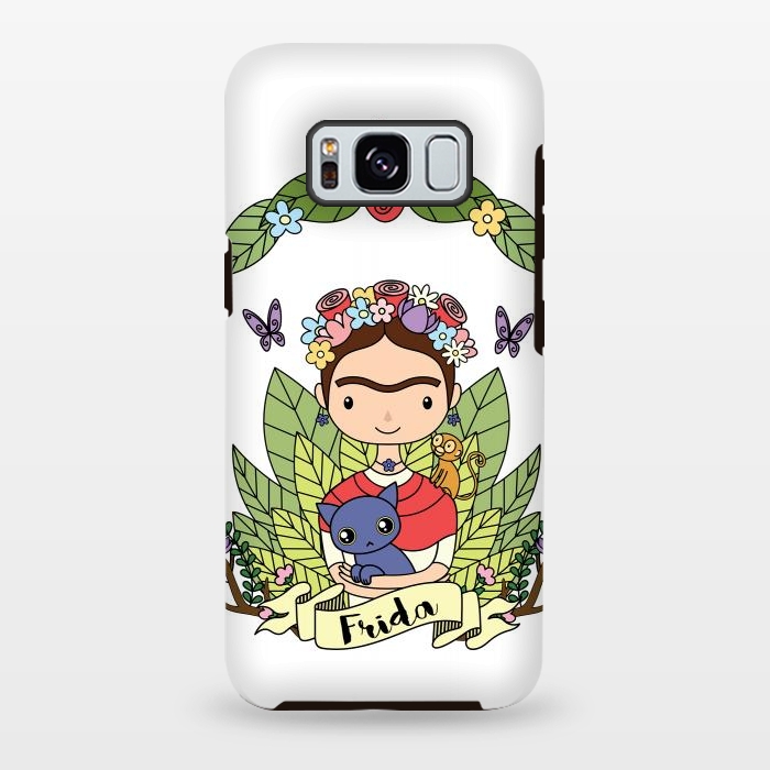 Galaxy S8 plus StrongFit Frida by Laura Nagel