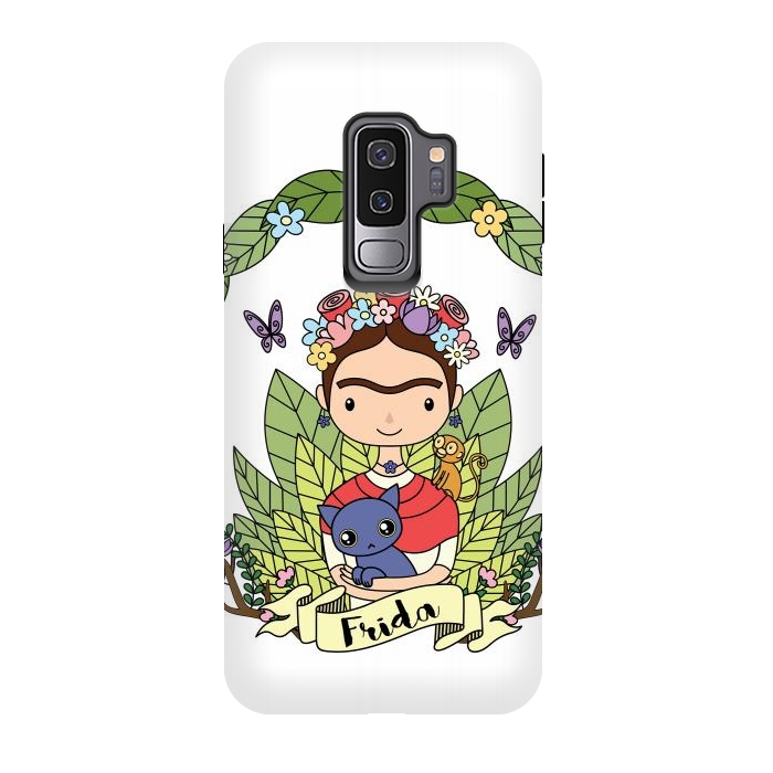 Galaxy S9 plus StrongFit Frida by Laura Nagel