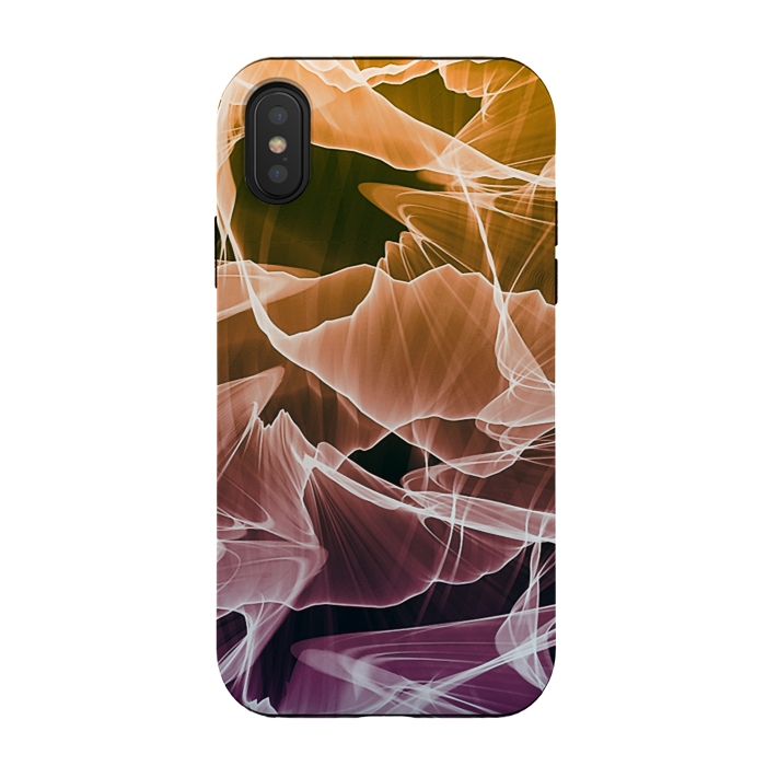 iPhone Xs / X StrongFit Abstract Carbon by Creativeaxle