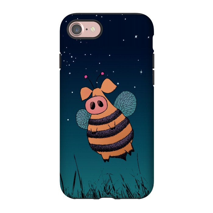 iPhone 7 StrongFit Bumblepig by Mangulica