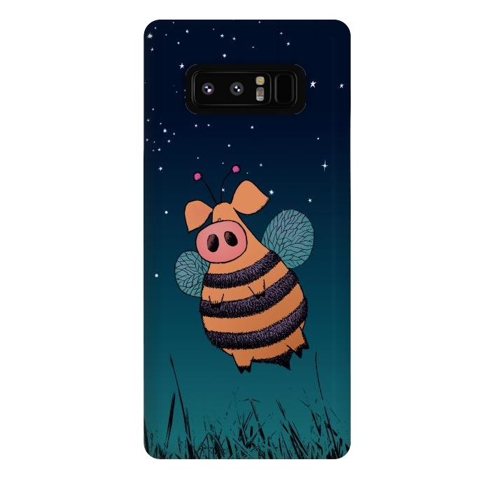 Galaxy Note 8 StrongFit Bumblepig by Mangulica