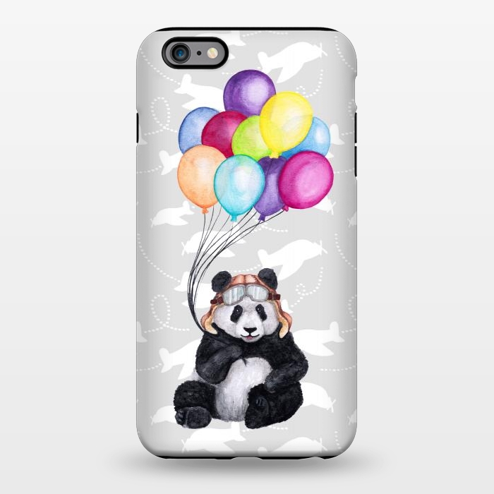 iPhone 6/6s plus StrongFit Aviator Panda by gingerlique