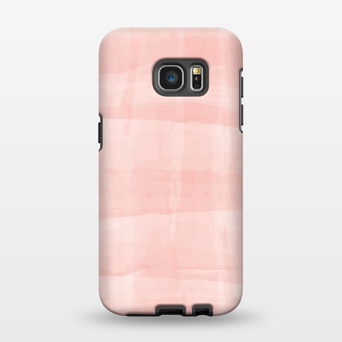 Galaxy S7 EDGE StrongFit Pink Strokes by Majoih