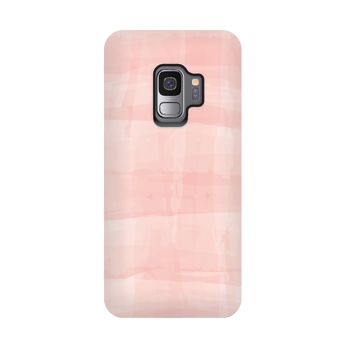 Galaxy S9 StrongFit Pink Strokes by Majoih