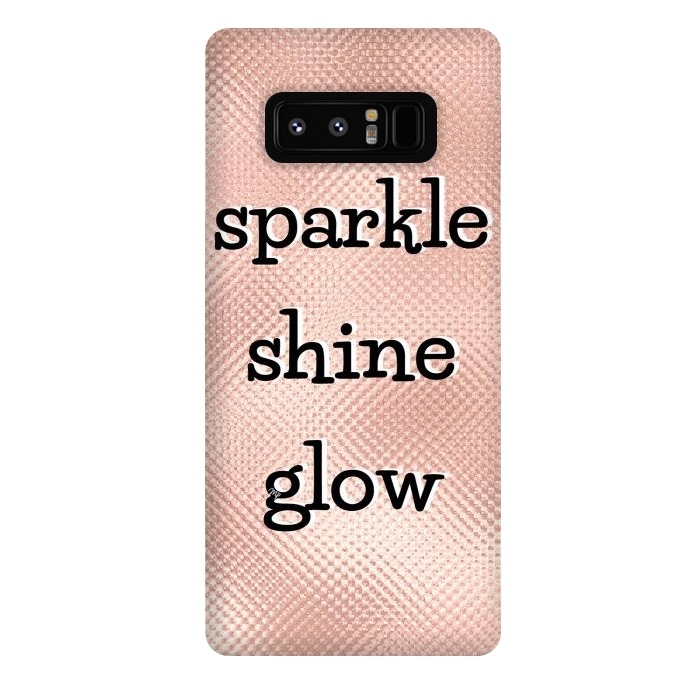 Galaxy Note 8 StrongFit Sparkle Shine Glow by Martina