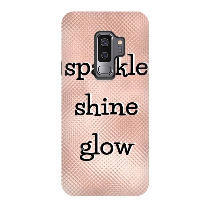 Galaxy S9 plus StrongFit Sparkle Shine Glow by Martina