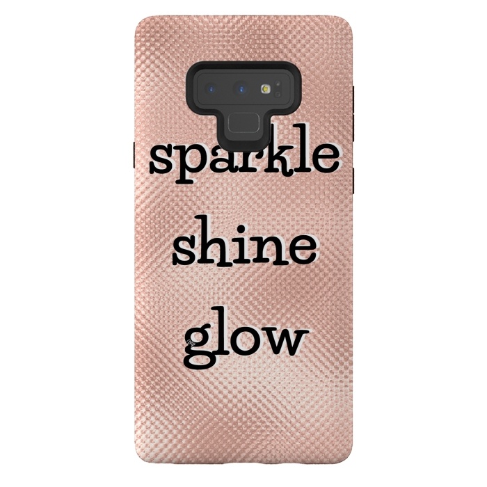 Galaxy Note 9 StrongFit Sparkle Shine Glow by Martina