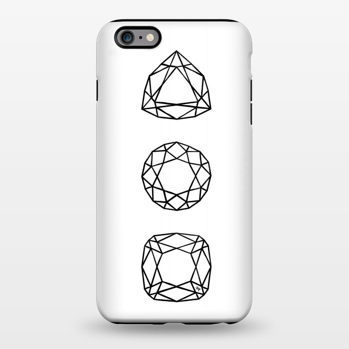 iPhone 6/6s plus StrongFit Black Diamonds by Martina
