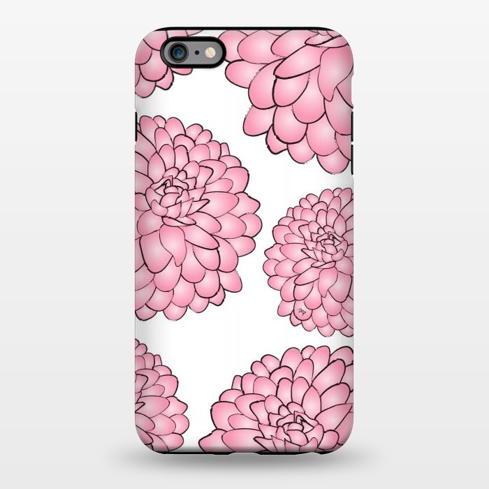 iPhone 6/6s plus StrongFit Pink Chrysanthemum by Martina