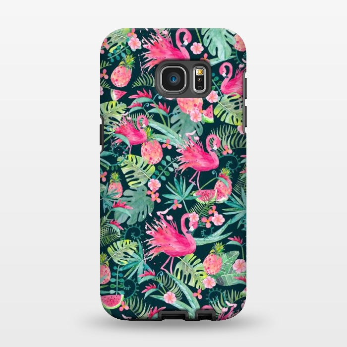 Galaxy S7 EDGE StrongFit Tropical Summer by gingerlique